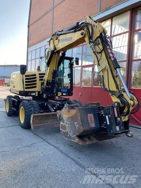 Yanmar B95W Wheeled excavators