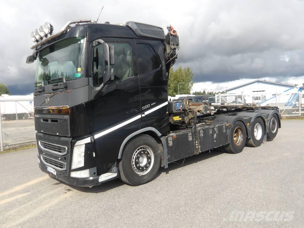 Volvo FH 500 8x4 Truck mounted cranes