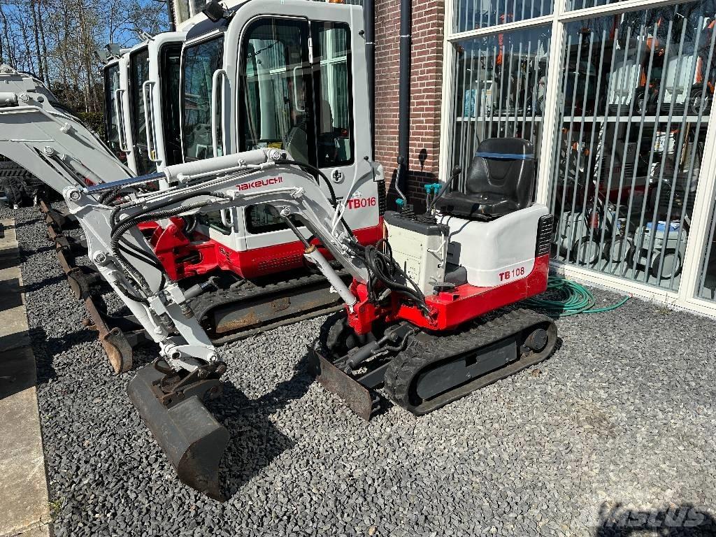 Takeuchi TB 108 Mini excavators < 7t (Mini diggers)