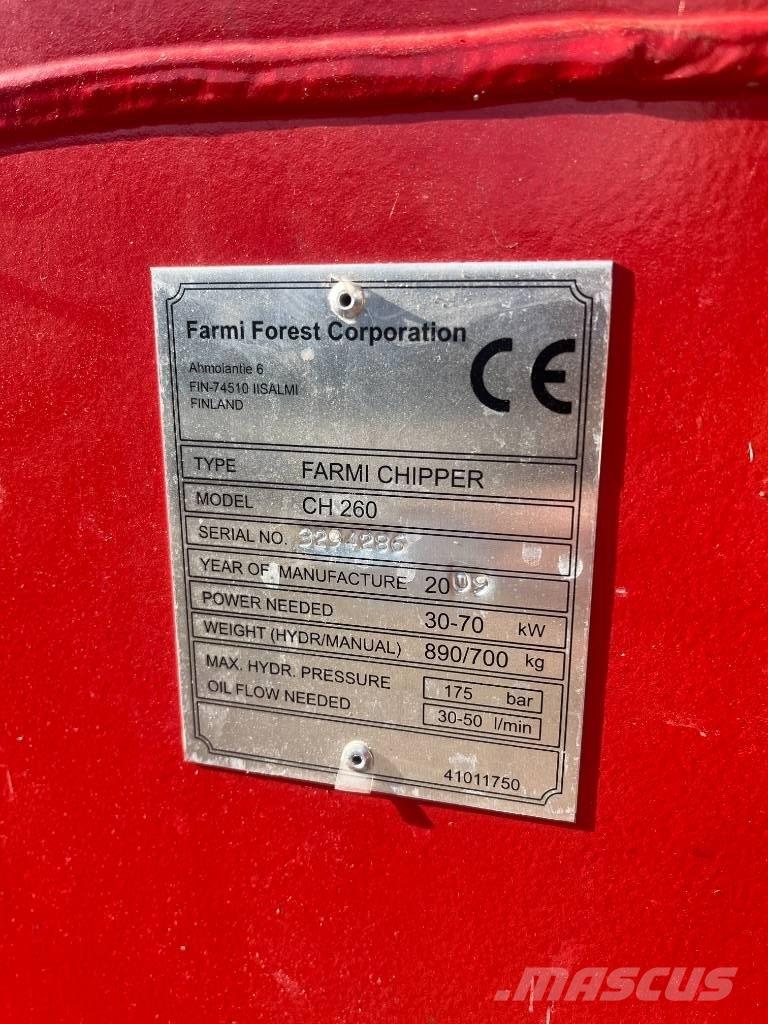 Farmi CH 260 Wood chippers
