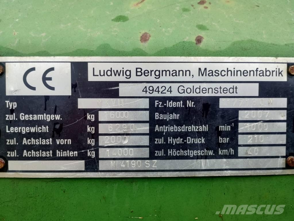 Bergmann M 4190 SZ Farm machinery