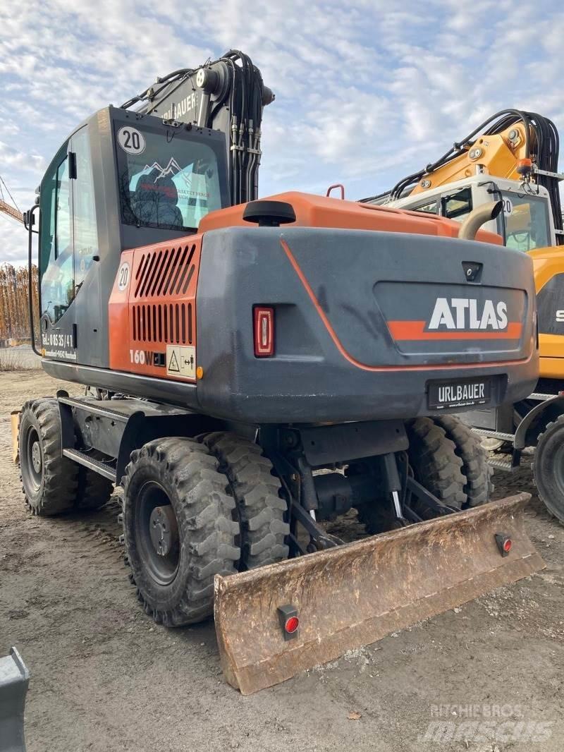 Atlas 160W Wheeled excavators