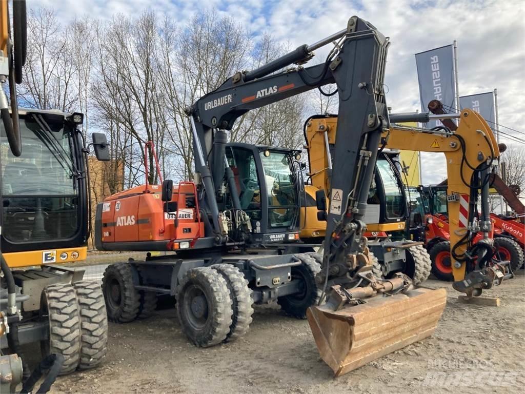 Atlas 160W Wheeled excavators
