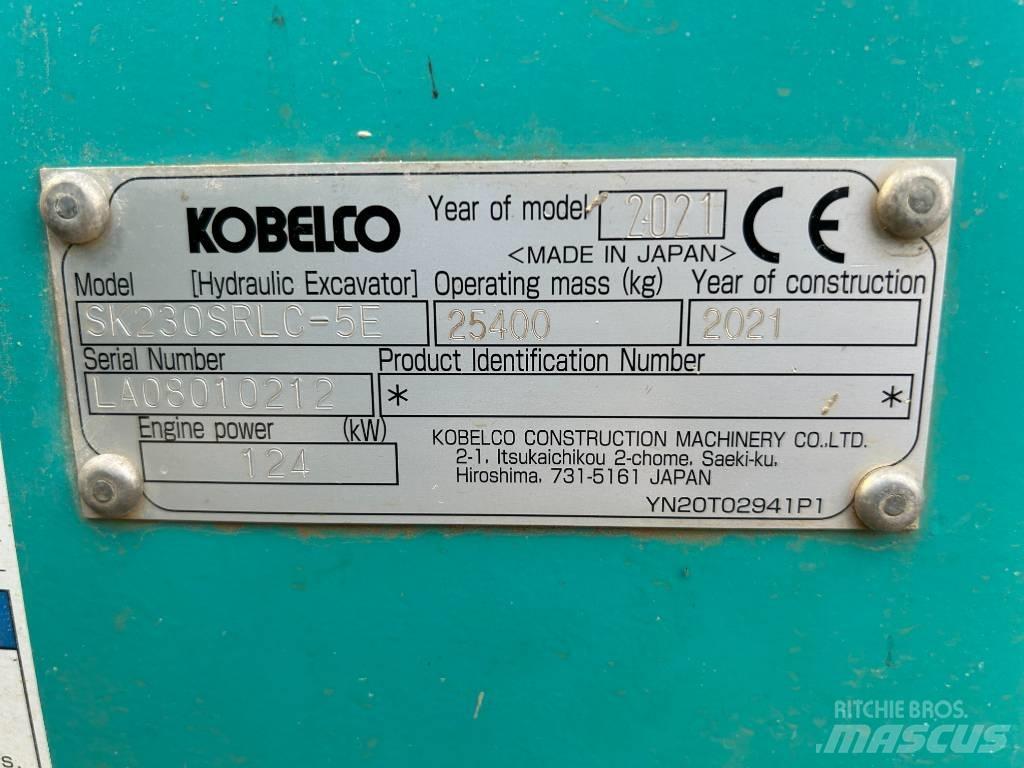 Kobelco SK 230 NLC-5 Crawler excavators