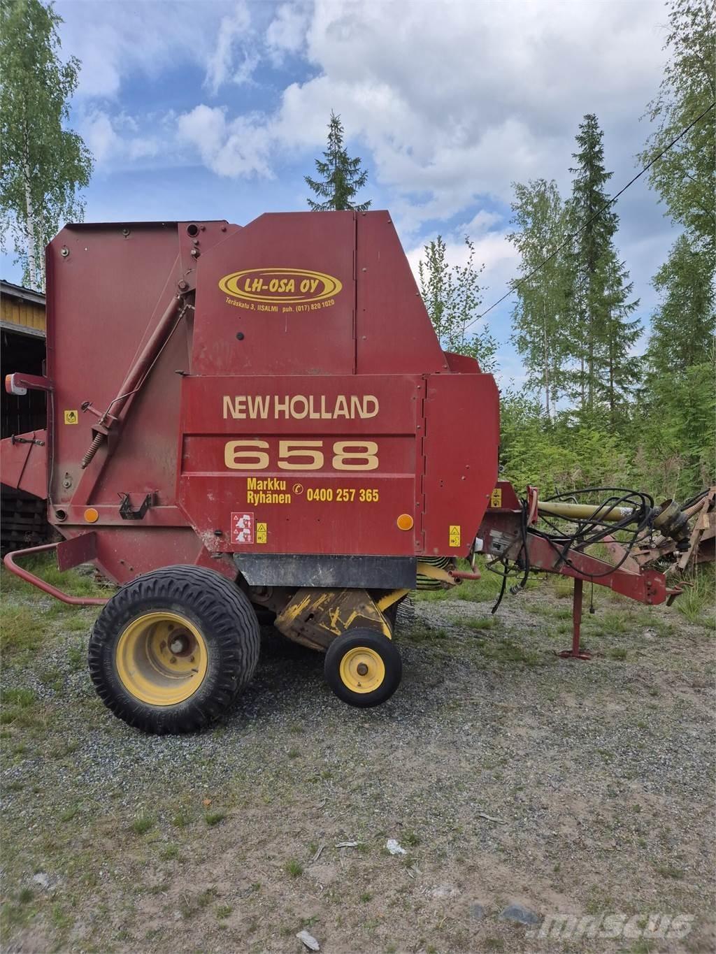 New Holland 658 Round balers