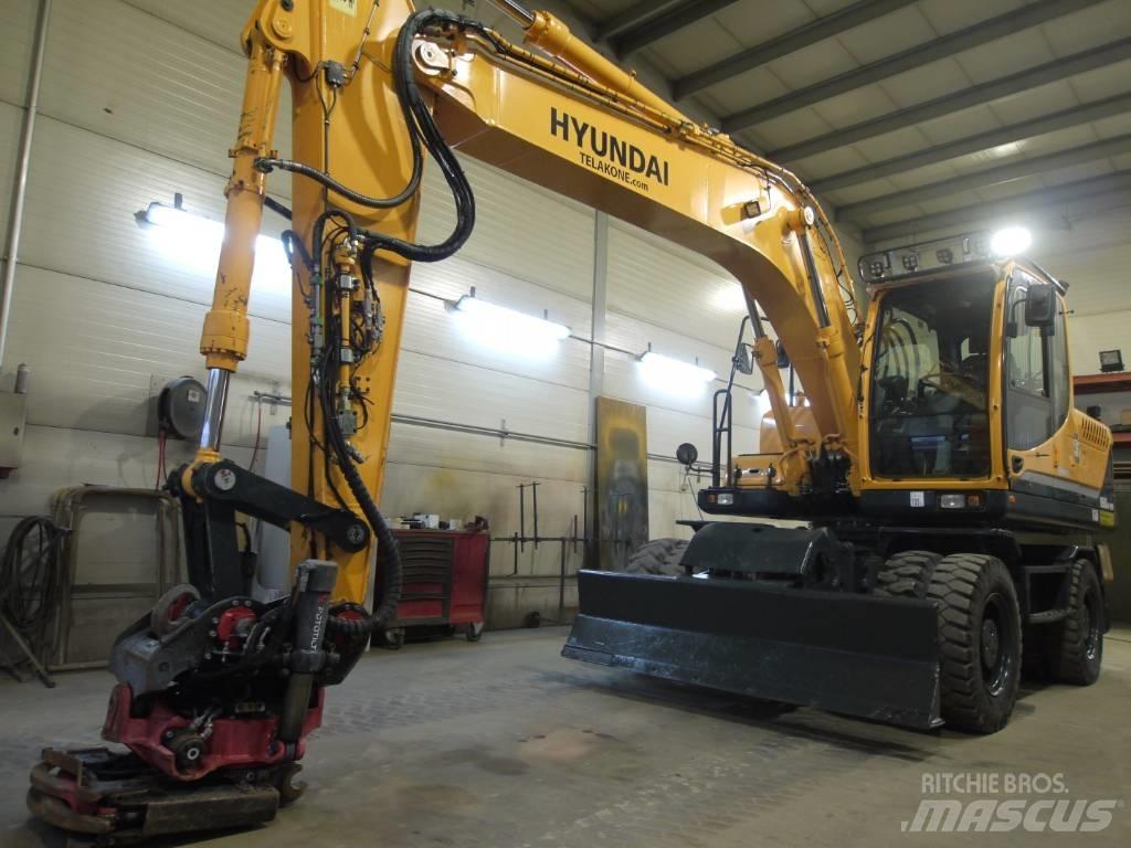 Hyundai R 160 W-9A Wheeled excavators