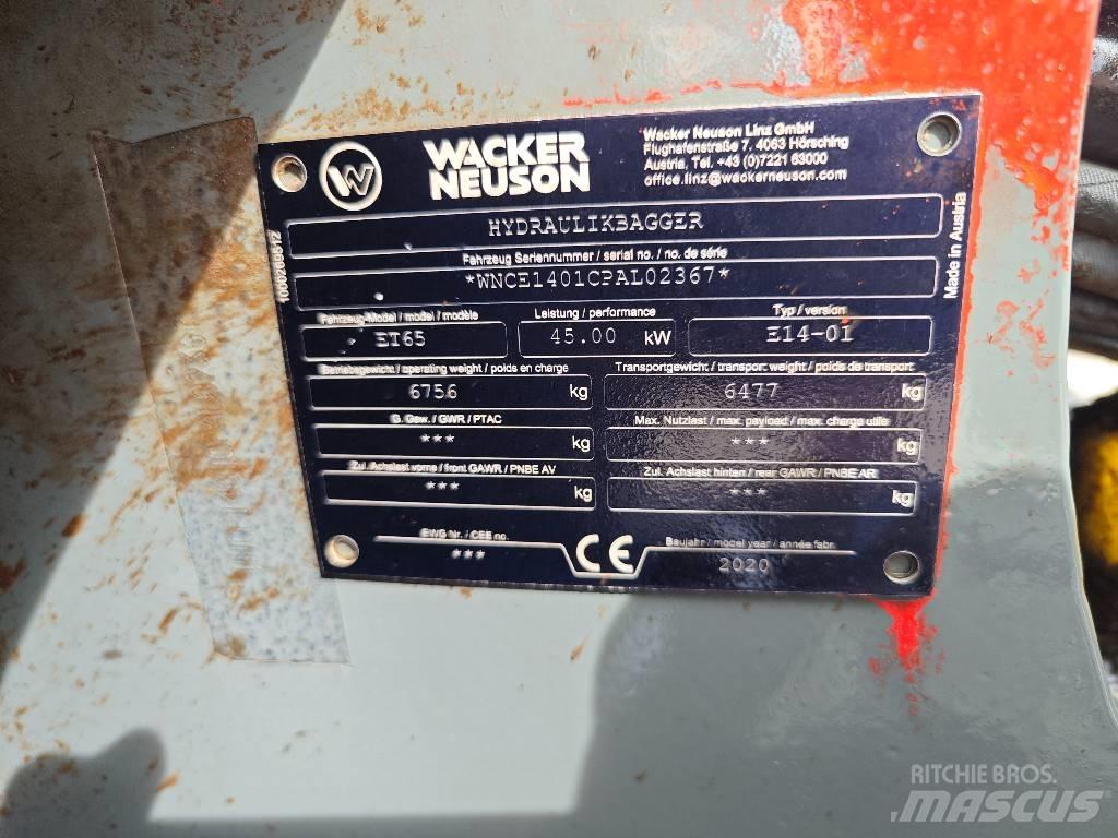 Wacker Neuson ET 65 Crawler excavators