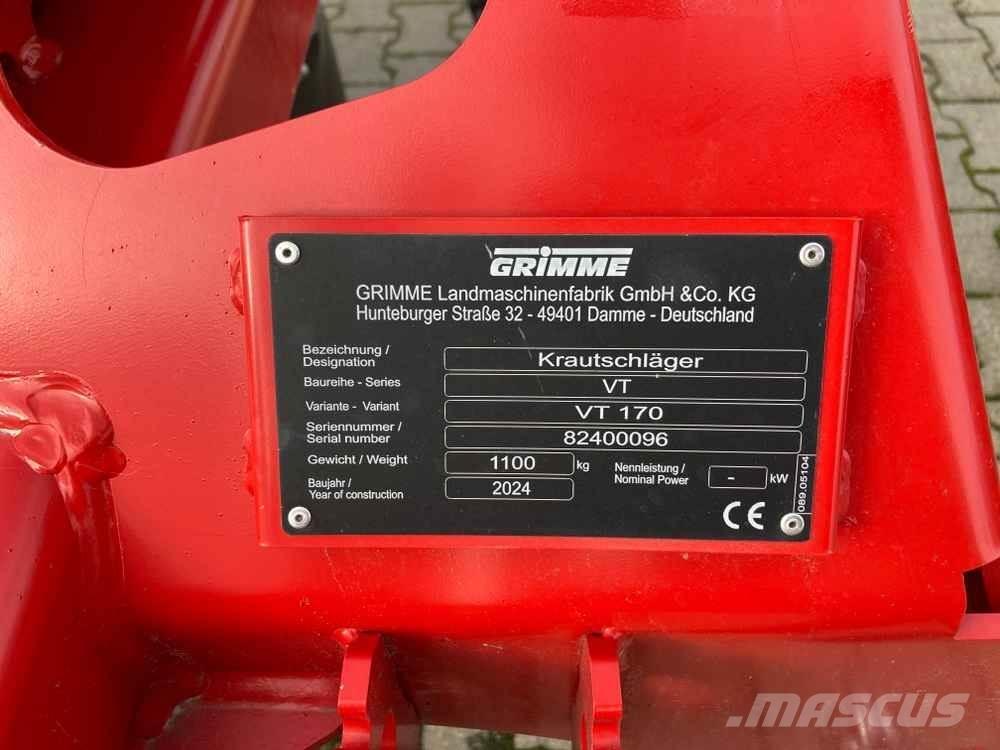 Grimme VT 170 Farm machinery