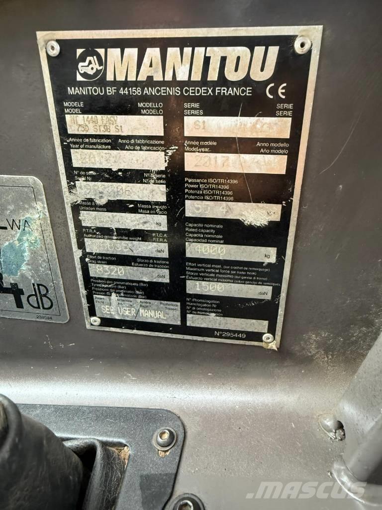 Manitou MT 1440 Telescopic handlers
