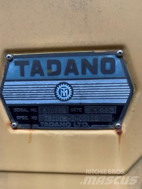 Tadano TR200M-2 Rough terrain cranes