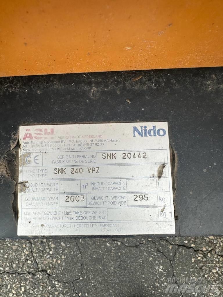 Nido SNK 240 VPZ Snow blades and plows