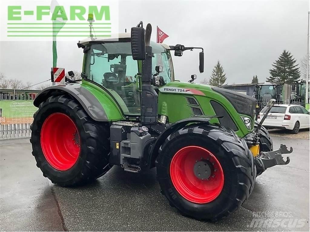 Fendt 724 s4 profi+ Tractors