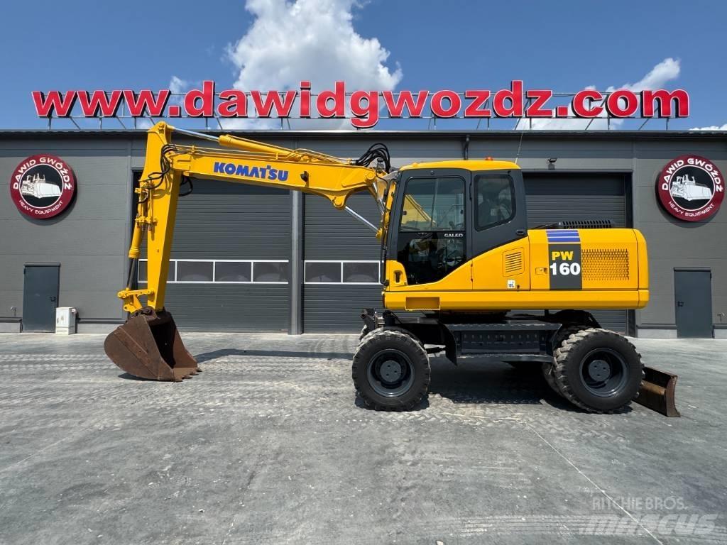 Komatsu PW 160 ES-7K Wheeled excavators