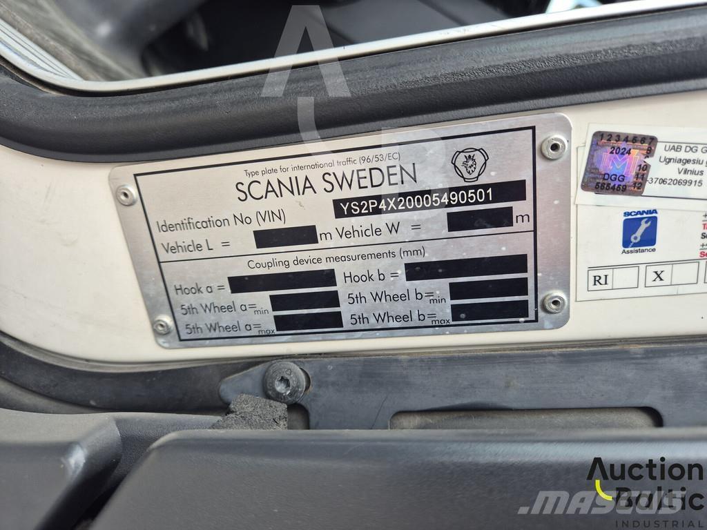 Scania P 450 Chassis Cab trucks