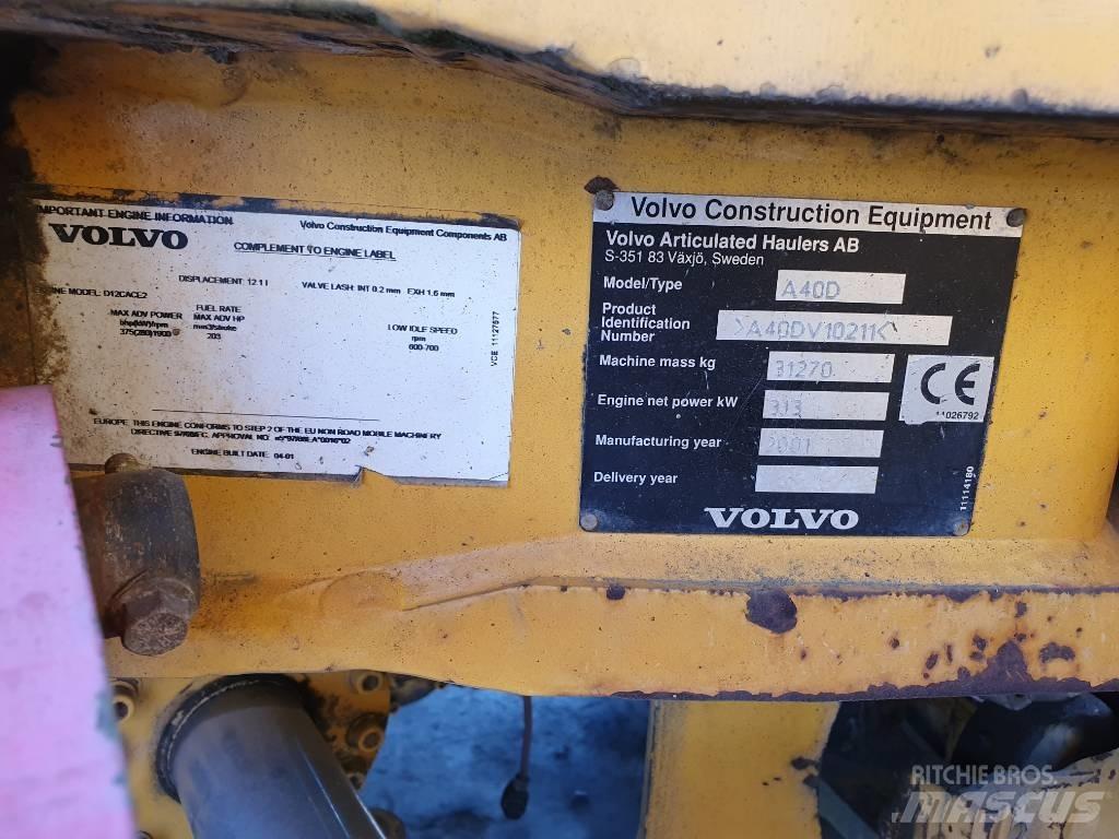 Volvo A 40 D Articulated Haulers