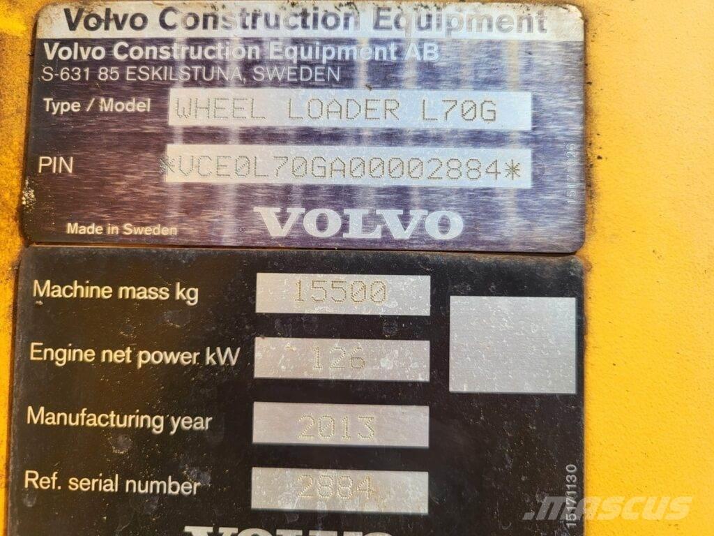 Volvo L70G Wheel loaders