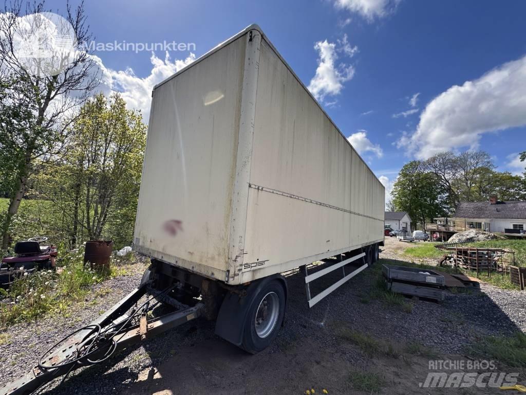Spier AGL 390 Box Trailers