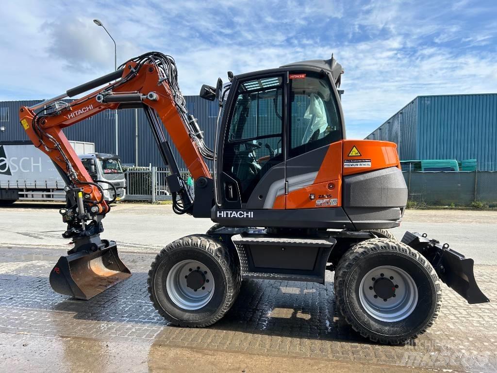 Hitachi ZX95W Wheeled excavators