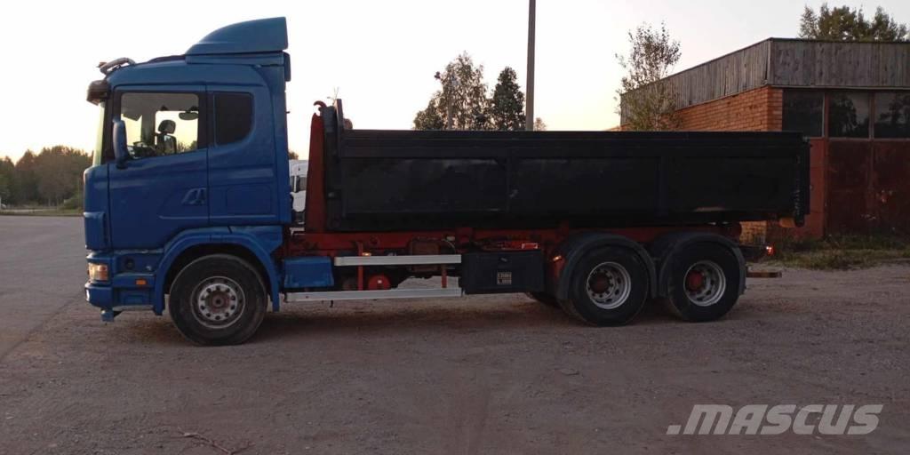 Scania 124 C 420 Hook lift trucks