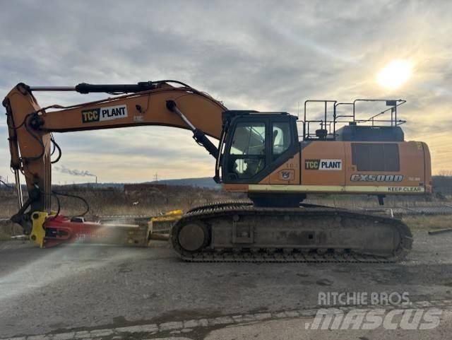 CASE CX500D Crawler excavators