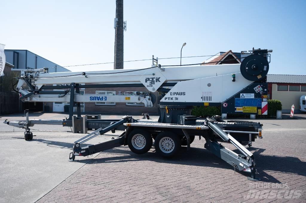 Paus PTK 31 Self-erecting cranes