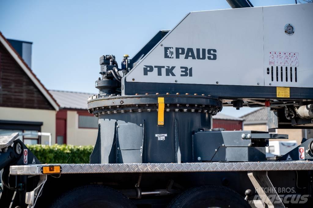 Paus PTK 31 Self-erecting cranes
