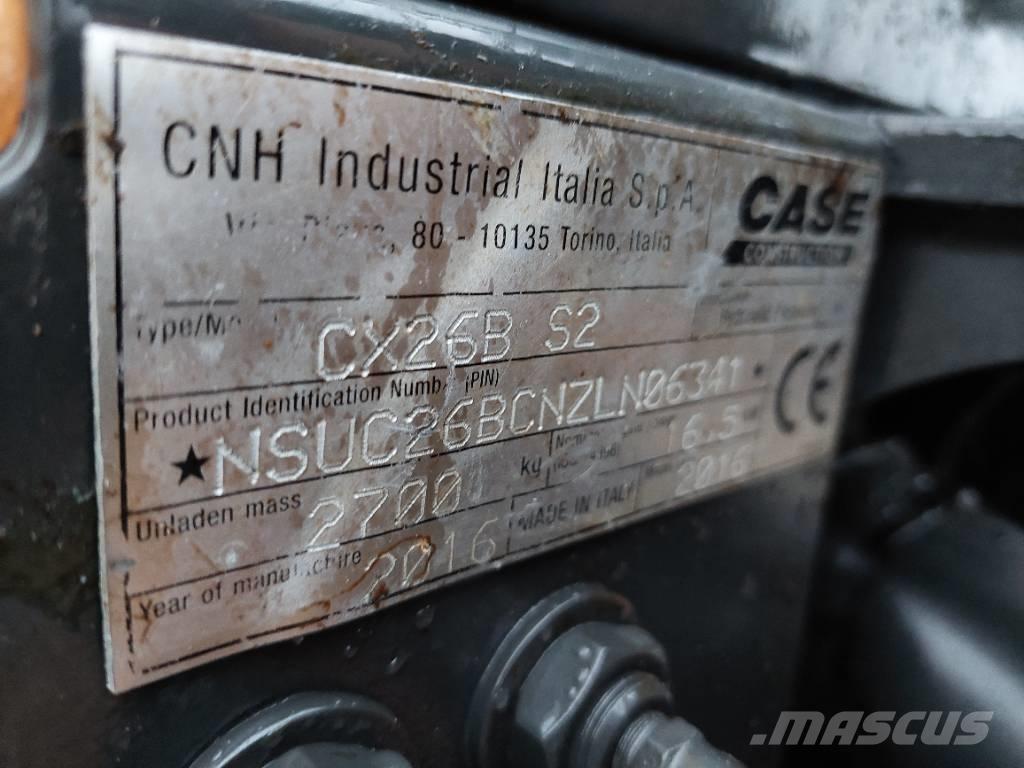 CASE CX 26 B Mini excavators < 7t (Mini diggers)