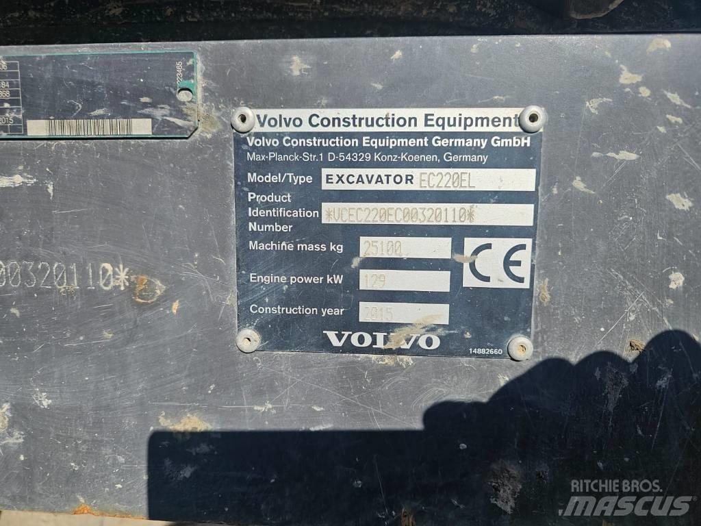 Volvo EC220EL Crawler excavators