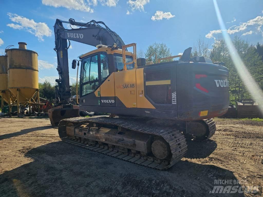Volvo EC220EL Crawler excavators
