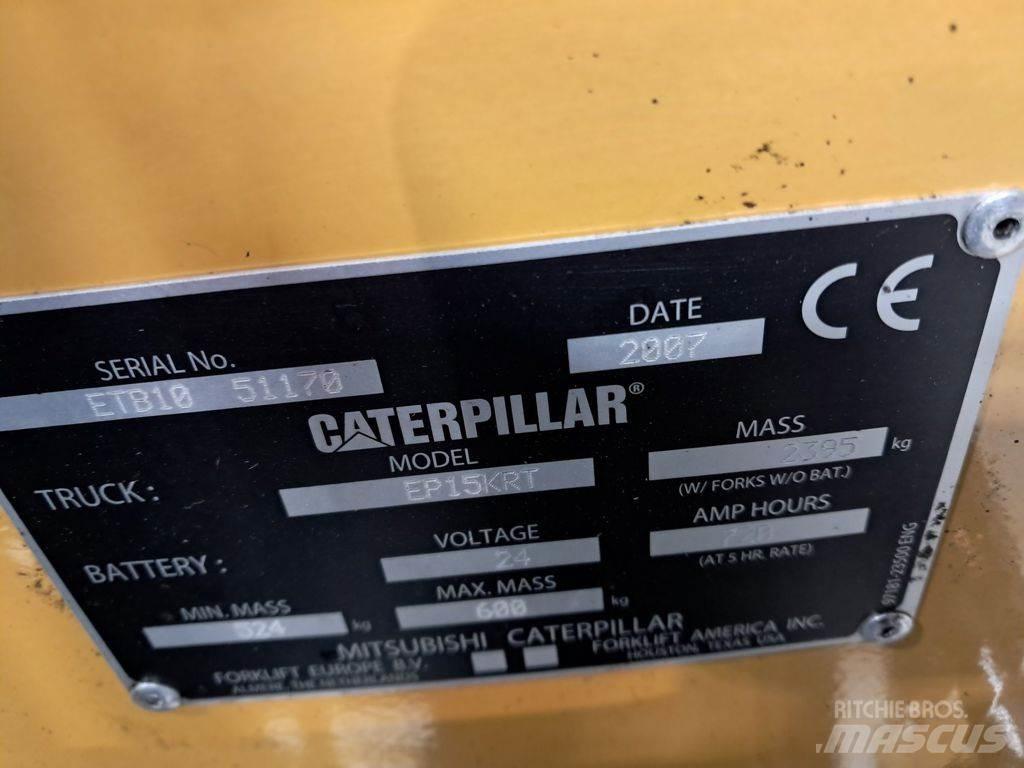CAT EP15KRT Electric forklift trucks