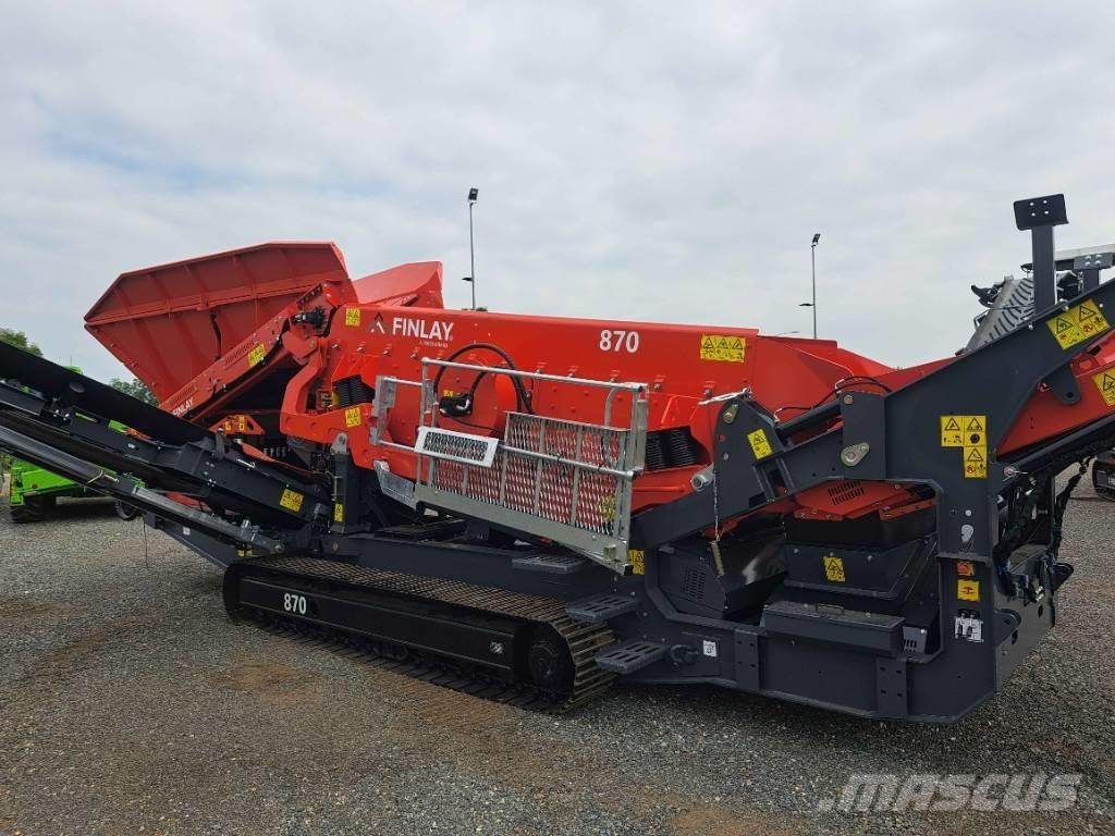 Terex Finlay 870 Mobile screeners