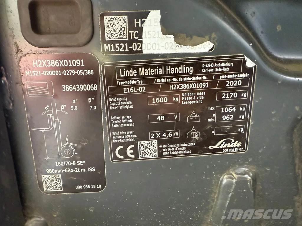 Linde E16L-02 Other