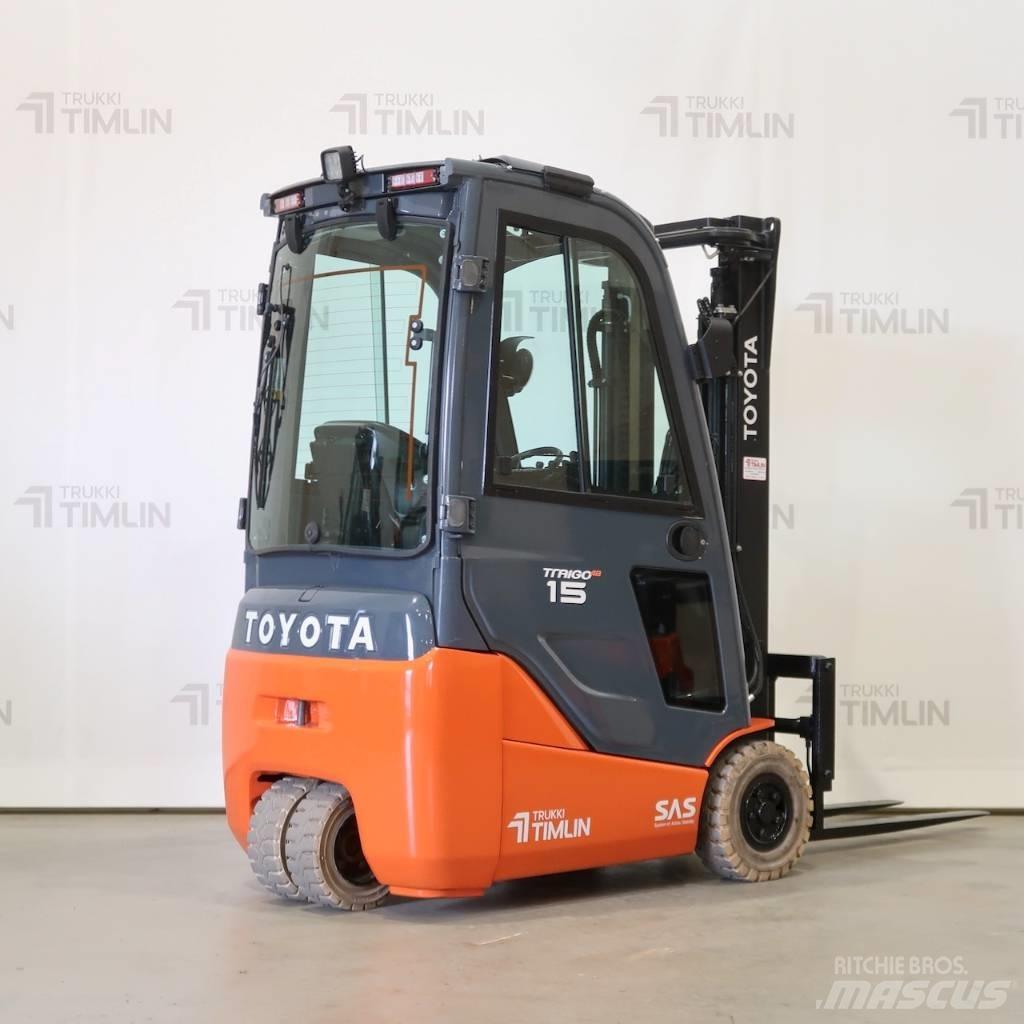 Toyota 8FBE15T Electric forklift trucks