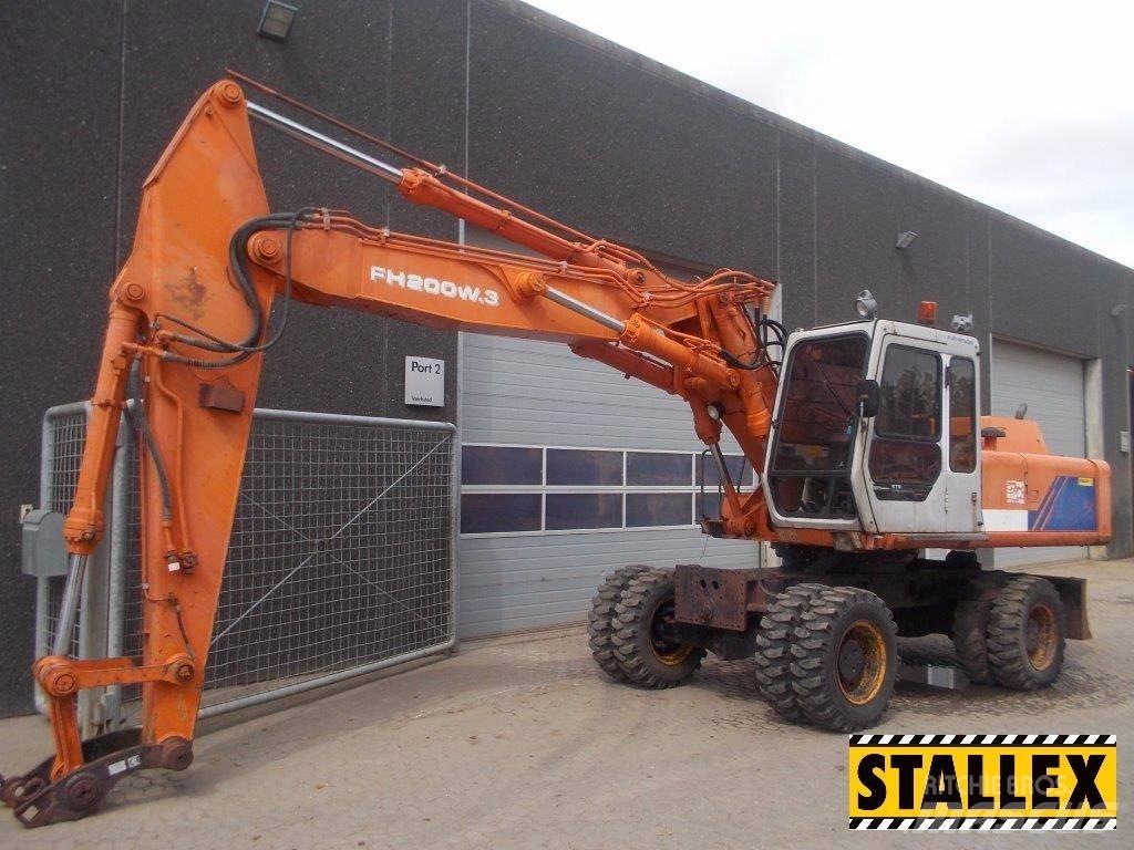 Hitachi 200W Wheeled excavators