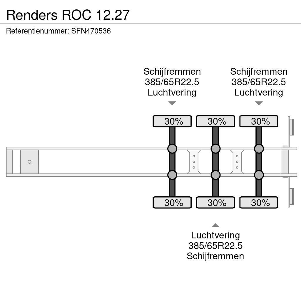 Renders ROC 12.27 Curtain sider semi-trailers