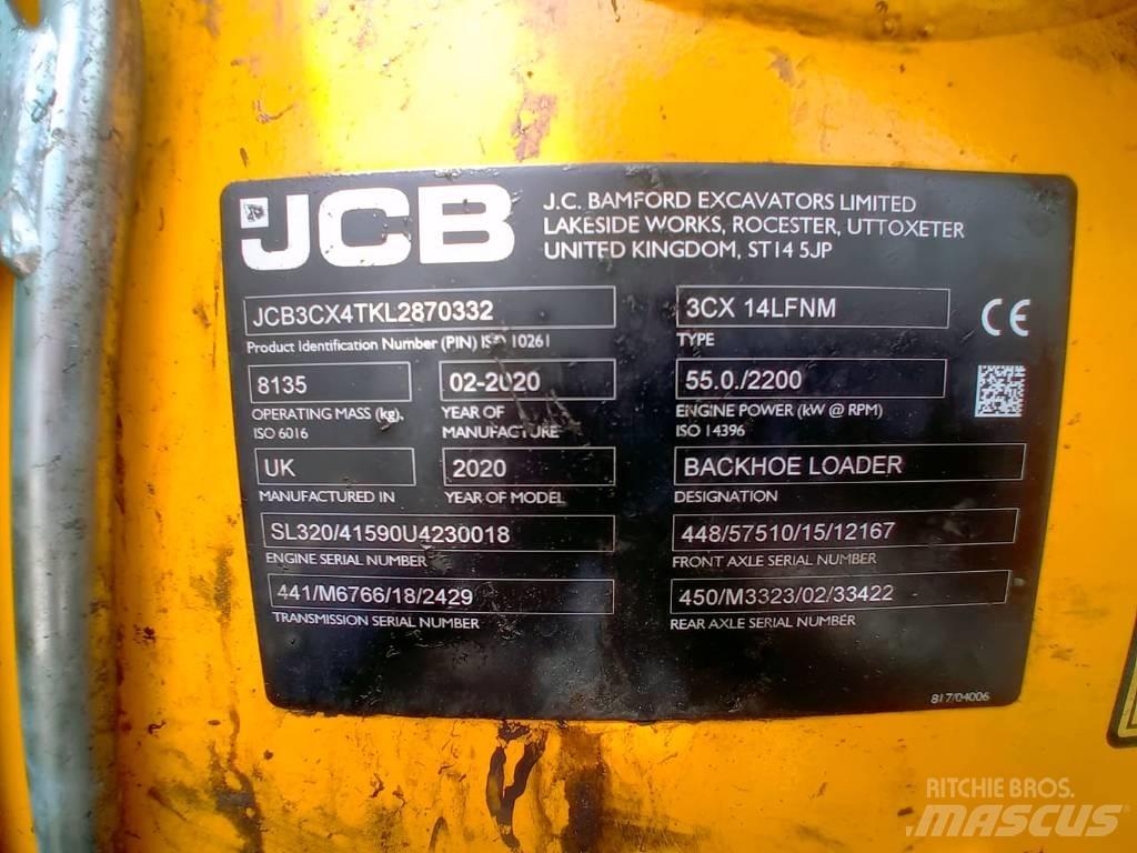 JCB 3 CX 4 T Backhoe
