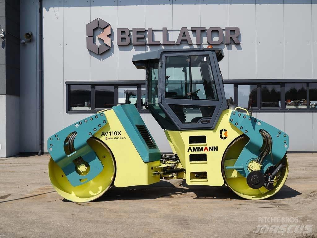 Ammann AV 110X Twin drum rollers