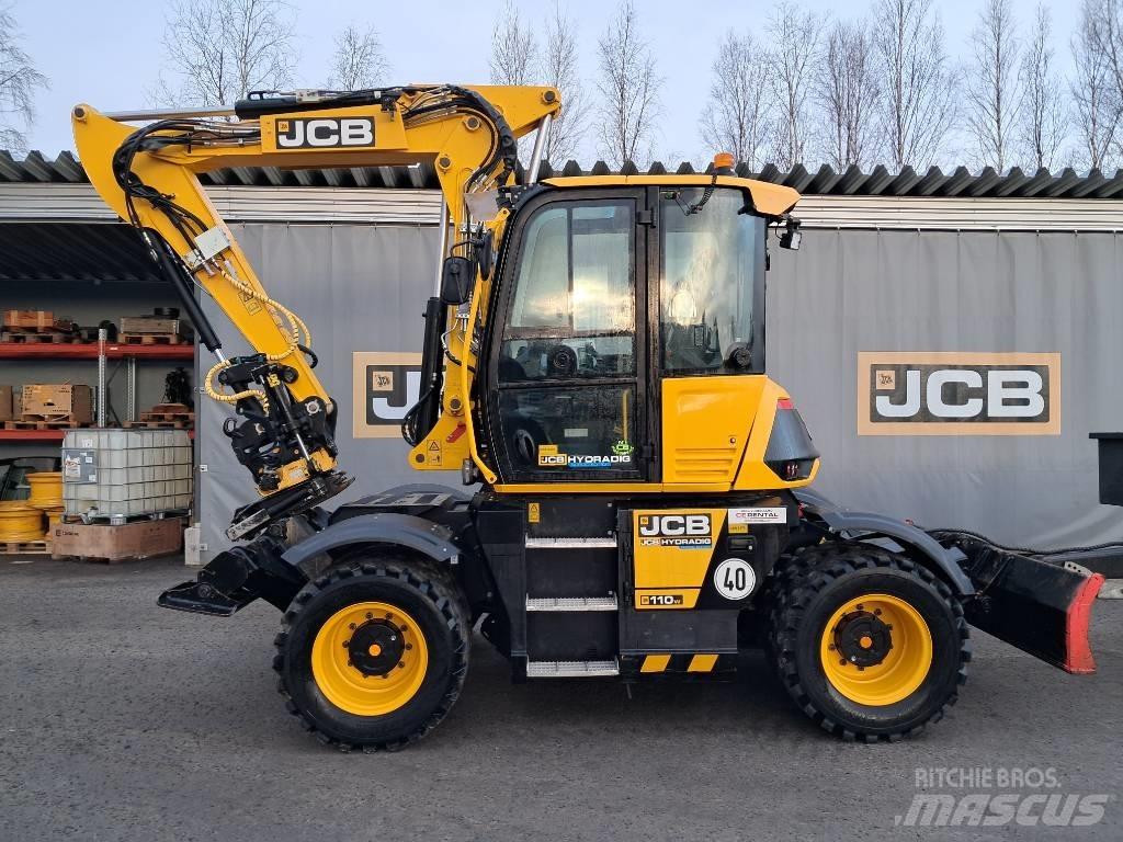 JCB HD110W Wheeled excavators
