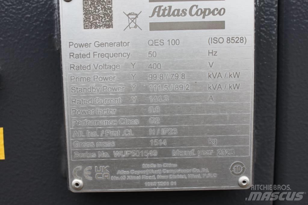 Atlas Copco QES 100 Diesel Generators