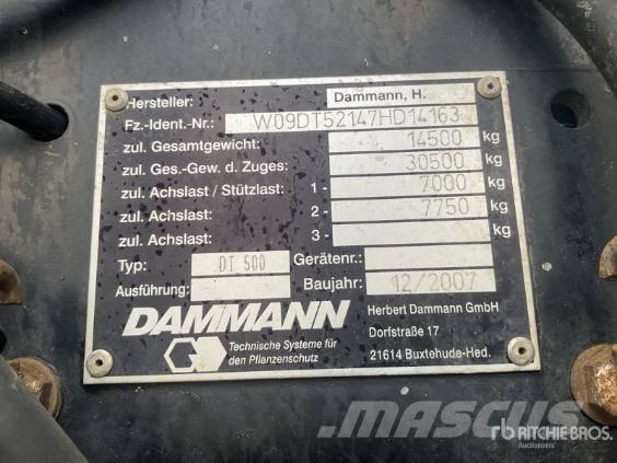 Dammann DT 5000 Self-propelled sprayers
