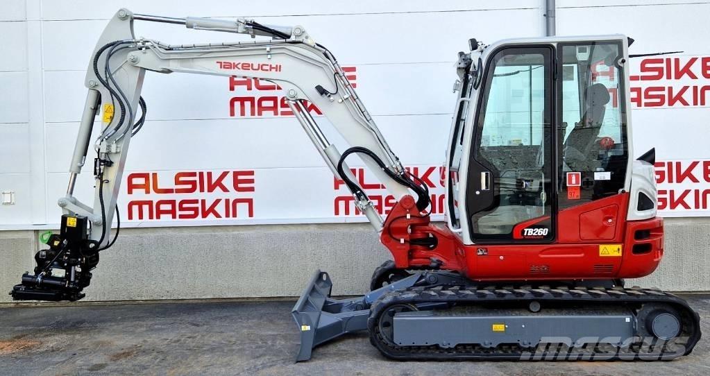Takeuchi TB 260 Mini excavators < 7t (Mini diggers)