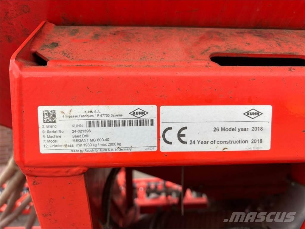 Kuhn Megant 600 Farm machinery
