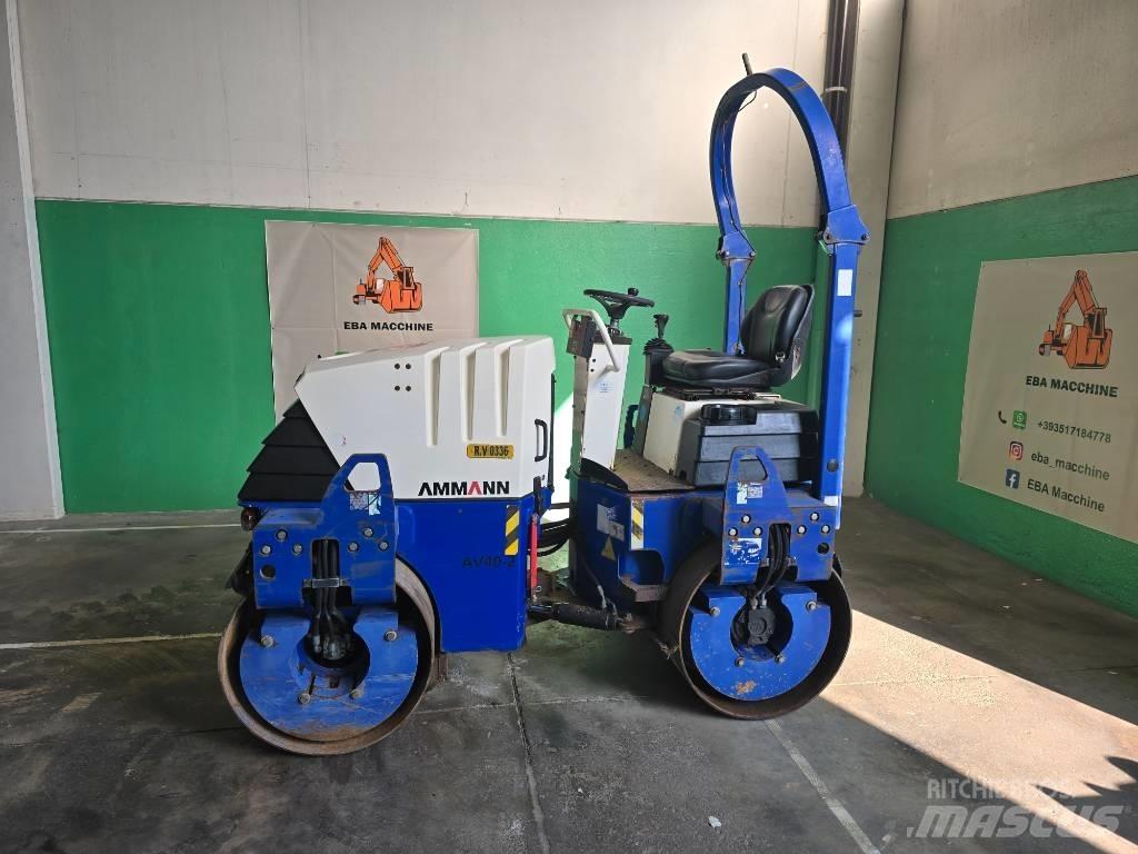Ammann AV 40 Twin drum rollers