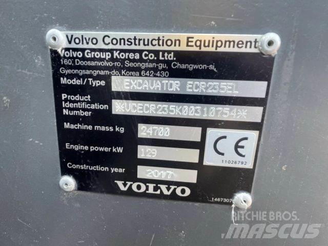 Volvo ECR235EL Crawler excavators