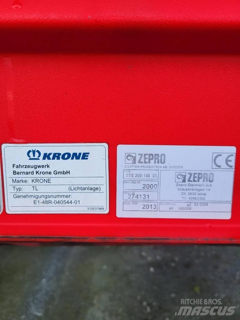 Krone SDP 27 Curtain sider semi-trailers