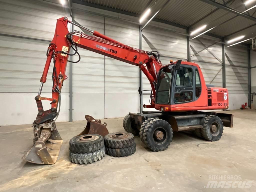 Komatsu PW 150ES-6K Wheeled excavators
