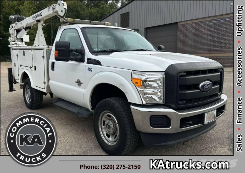 Ford F 350 XL SD Track mounted cranes