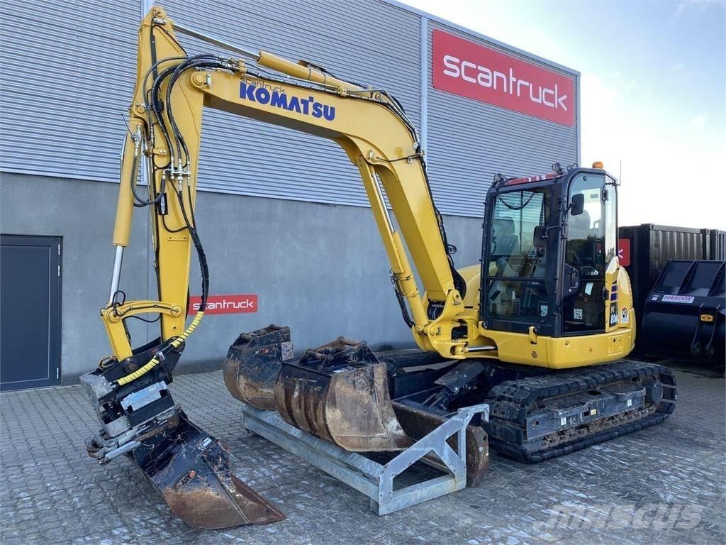 Komatsu PC80MR-5EO Wheeled excavators