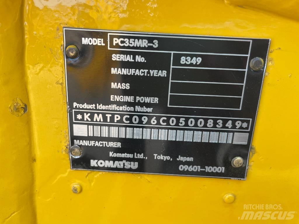 Komatsu PC 35 Mini excavators < 7t (Mini diggers)