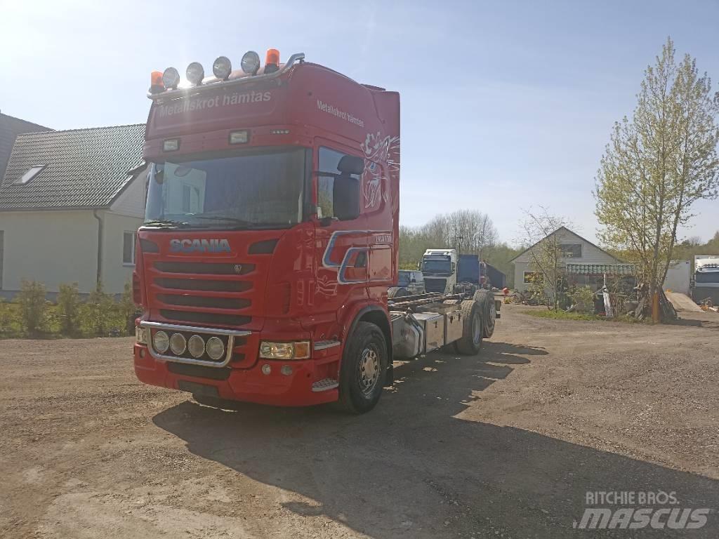 Scania R 480 Chassis Cab trucks